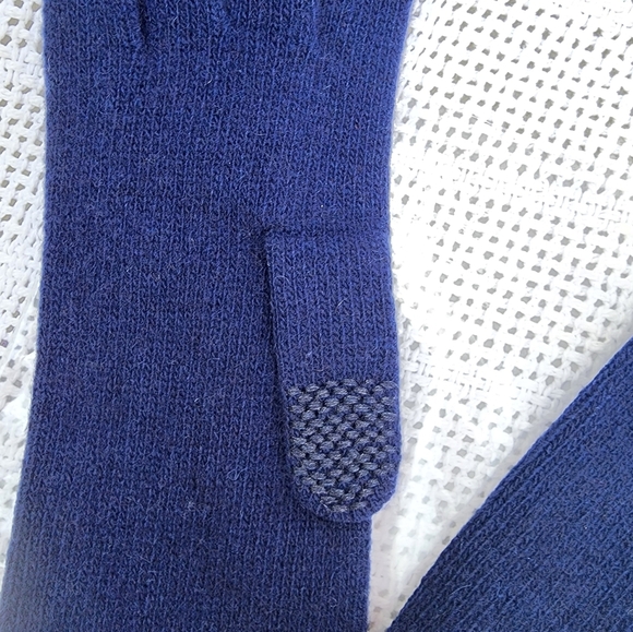 Portland Open Sesame Screen touch Cashmere glitter gloves OS NWT - Picture 6 of 11